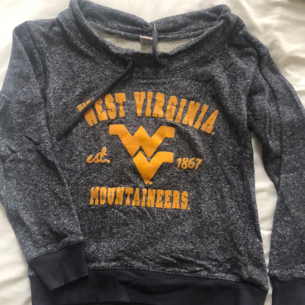 Navy WVU sweatshirt